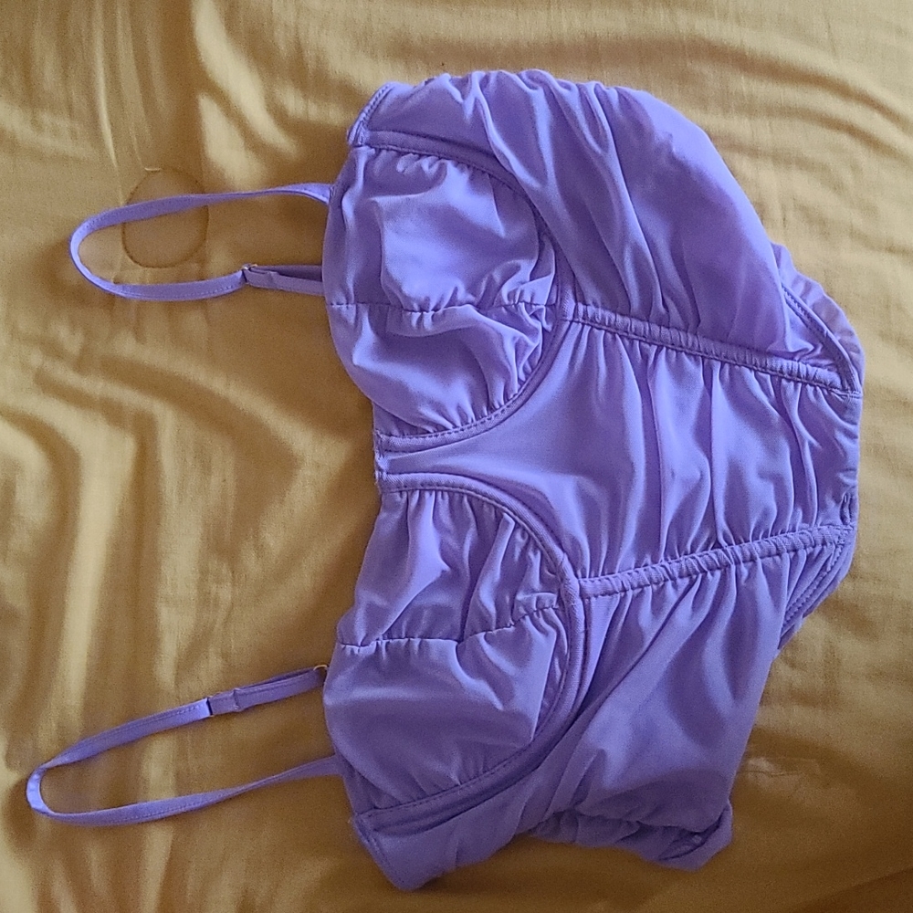 Lavender Tic Toc Corset Top Size Large